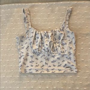 Women’s Hollister Floral Crop Top. Size XS